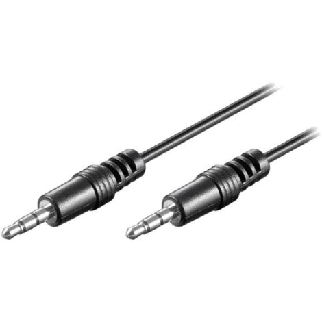 Cable 2.5m Jack 3.5mm 3pin Diametre du fil 4mm