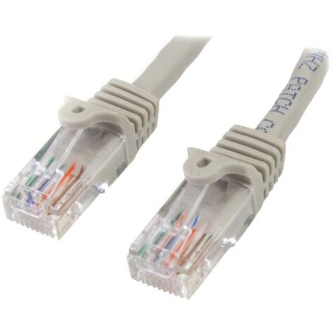 CABLE 2M GRIS CAT5E RJ45