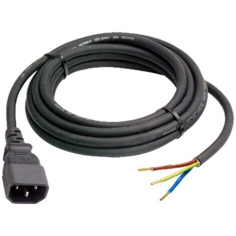 CIS PRODUCTS Câble 3 pôles ieIEC mâle 3g 1.0 - 2m