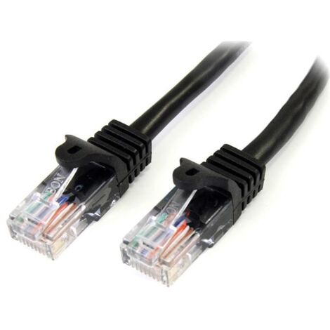 CABLE 5M DE RED SNAGLESS NEGRO