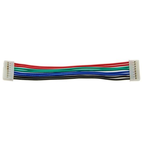Câble 8 broches ruban LED rigide RGB (réf. B1428RGB)