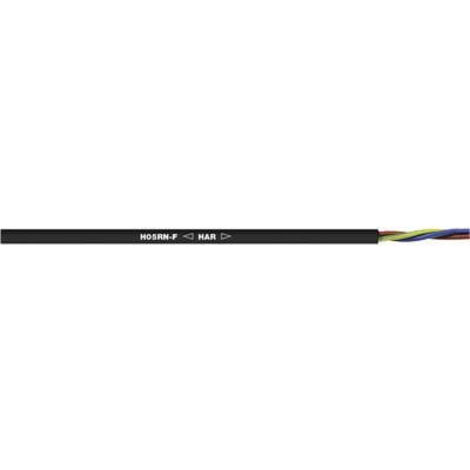 CÂBLE À GAINE CAOUTCHOUC H05RN-F LAPP H05RN-F 16002583-1 4 X 0.75 MM² NOIR MARCHANDISE VENDUE AU MÈTRE