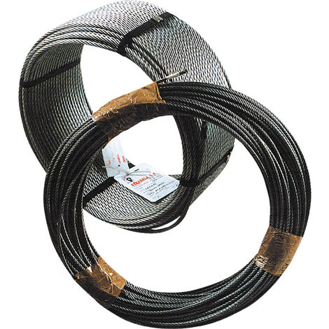 Cable acero Galv 6x19+1 Ø 12 mm 100 m