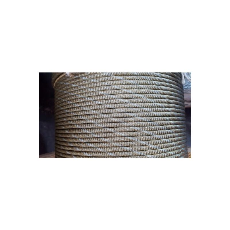 

Manufacturascursol - Cable Acero Galvanizado 19X7+0 10Mm 100M