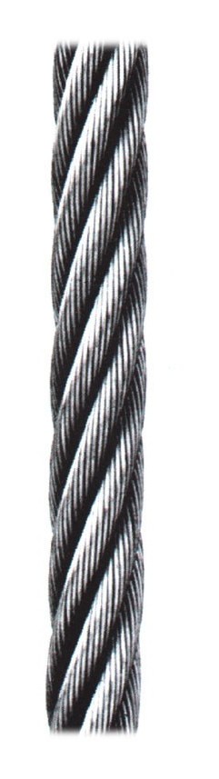 

Cable Sirga Galv 100 Mt - CABLES Y ESLINGAS - 3 - 6X7+1..