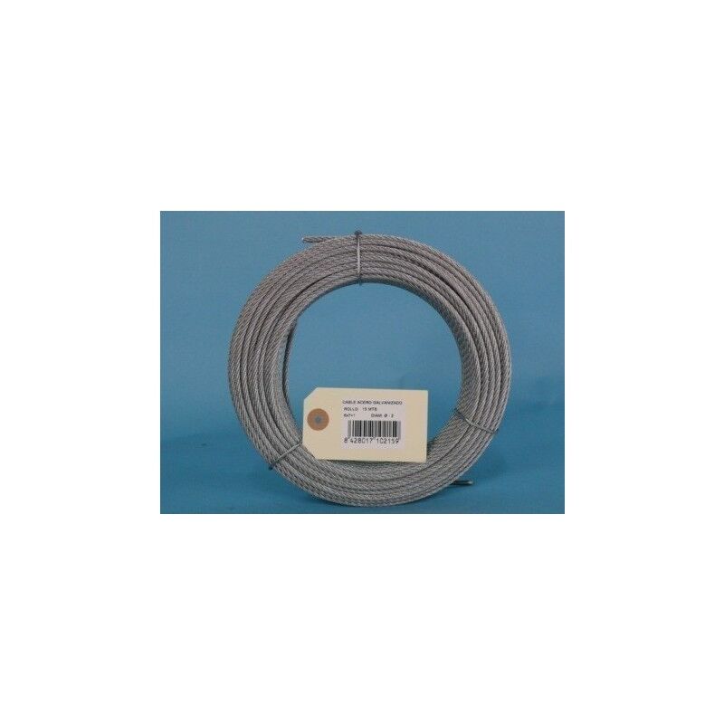 

Cable Acero Galvanizado 6X7+1 2Mm Cursol 15 Mt