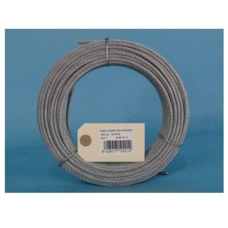 

Manufacturas Cursol - Cable Galvanizado Rollo 100m 6x7x1