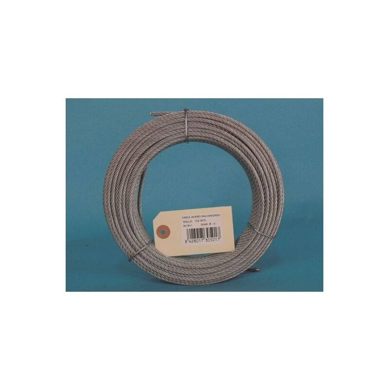 

Manufacturas Cursol - Cable Acero Galvanizado 6X19+1 10Mm 25M