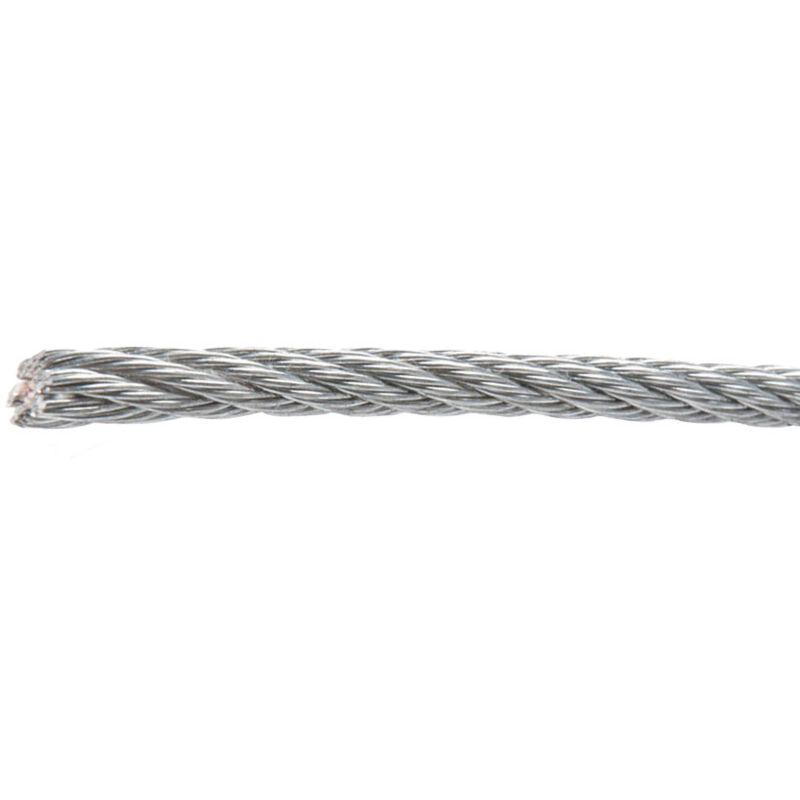 

Cable Acero Inox. Aisi-316 7X7 + 0 2Mmx100M
