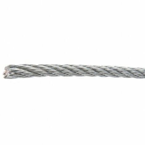 ZOLGINAH 30m 3mm Cuerda de Acero Inoxidable 304, Kit para Colgar Cuerda de  Alambre de Acero