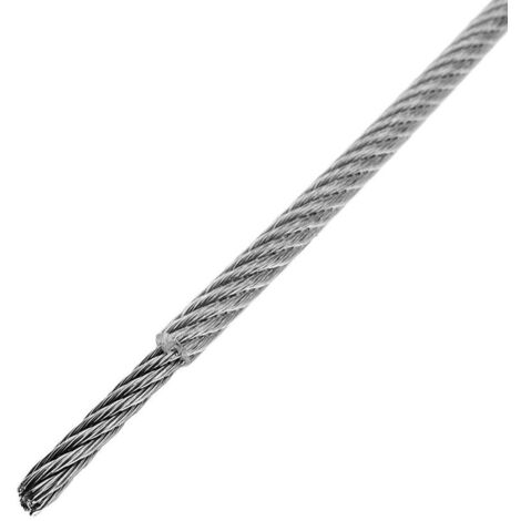 Cable acero Plastico bonina 3mm. 80M.