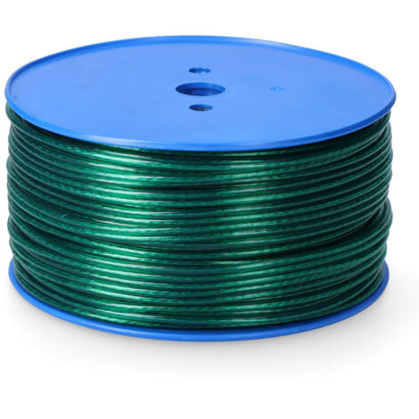 Cable acero revestivo pvc verde 4 mm x 175 m