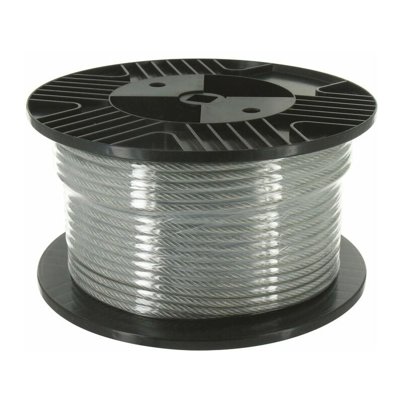 Bobine de câble acier gaîné