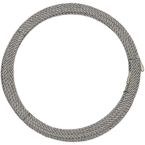 Câble acier galvanisé 7x7 diamètre 6mm couronne 100m - CHAPUIS - C6100L