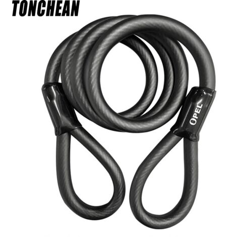 Câble Acier TONCHEAN (1,2m) - Noir Mat