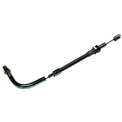 câble adaptable kawasaki remplace origine 54012-2342 sur machines th43, th48 et autres. longueur gaine 160mm, longueur câble 195