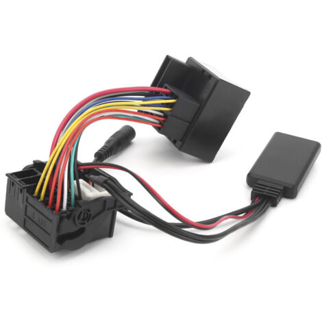 Cable adaptador de audio Bluetooth 5.0 AUX-IN para coches Citroën C2/ C3/ C4/ C5/ C6 con micrófono