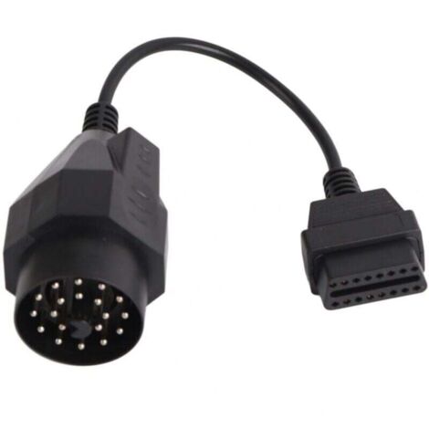 Cable adaptador de escáner OBD2 de 20 pines a 16 pines para E36, E38, E39, E46, E53, X5 y Z3