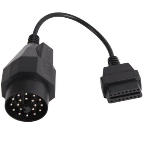Cable adaptador de escáner OBD2 de 20 pines a 16 pines para E36, E38, E39, E46, E53, X5 y Z3