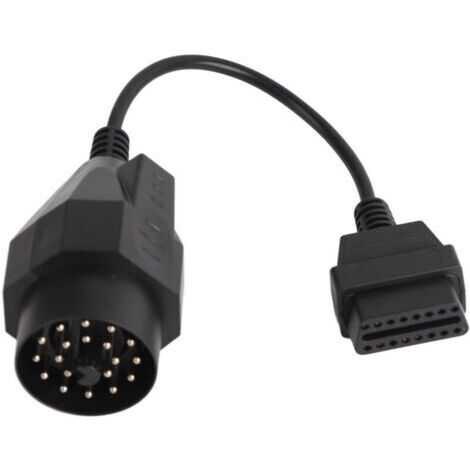 Cable adaptador de escáner OBD2 de 20 pines a 16 pines para E36 E38 E39 E46 E53 X5 Z3