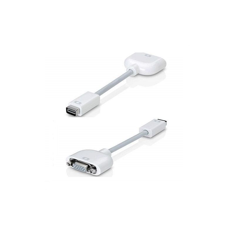 

Cable Adaptador Mini DVI a VGA 0.20 M Blanco