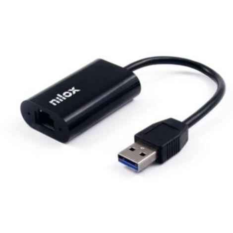 Cable adaptador Nilox    Ethernet (RJ-45) USB-A