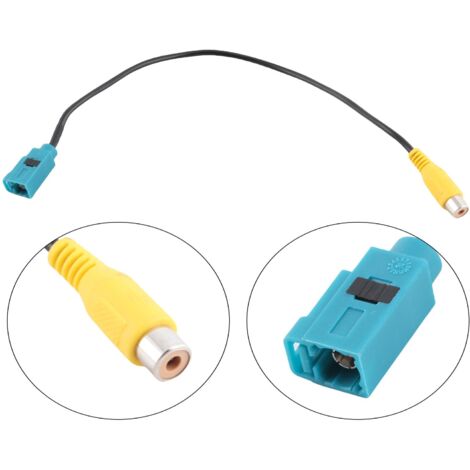 Cable adaptador para cámara de marcha atrás con núcleo de cobre - Compatible con modelos W204, C180, E200 y Mercedes/Volvo