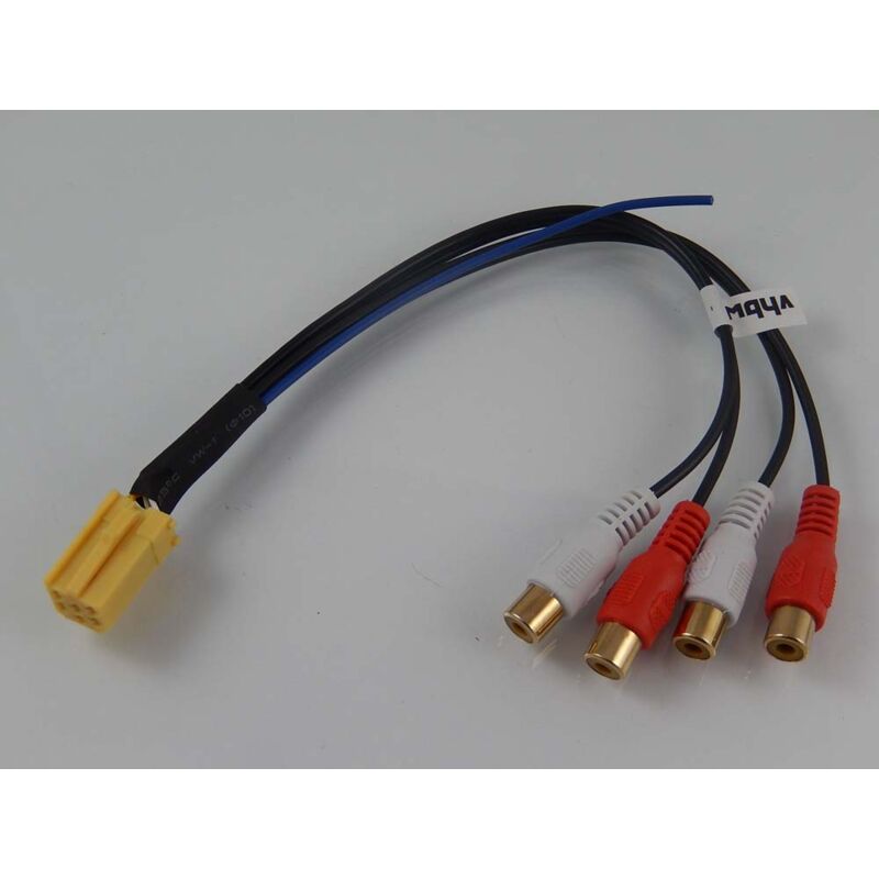 

Cable adaptador Mini ISO amarillo para radio de coche auto VW Alpha, Beetle-Gamma, Beta 5, Bora, Gamma 5, Golf 3, Golf 4, Lupo, MCD Navi - Vhbw