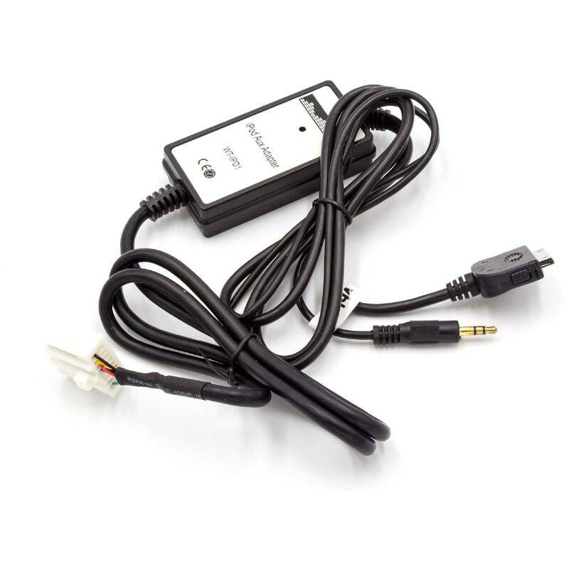 

Cable adaptador para radio de coche Mazda / Apple por ejemplo, Apple iPod 5G, Classic, Nano 1G, Nano 2G, Nano 3G, Nano 4G, Touch, Touch 2G, Video