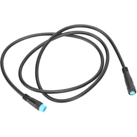 Câble adaptateur 4 broches mâle vers femelle étanche 34,3 pouces pour vélo électrique