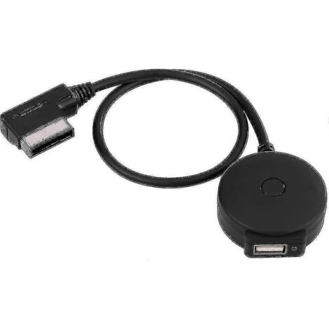 Câble adaptateur Ami Mdi Bluetooth Music Aux et USB femelle pour A4 A6 Q5 Q7 après 2009