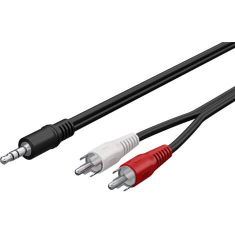Câble Jack 6.35mm Mâle/femelle Extensible Jusqu'à 5 Mètres - Occasion