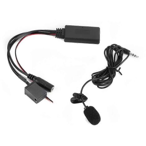 Câble adaptateur audio AUXIN Bluetooth pour autoradio Opel CD30 CDC40 CD70 DVD90, avec microphone intégré, kit mains-libre voiture, connexion stéréo sans fil.
