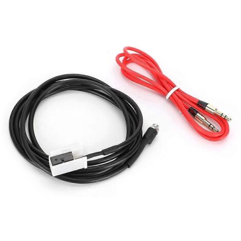 Câble adaptateur audio Bluetooth voiture 3.5mm jack pour Octavia RCD510/RCD310, musique sans fil, kit mains-libres auto