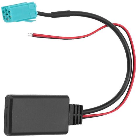 Câble adaptateur audio Bluetooth voiture pour Clio Kangoo Megane Scenic 2005‑2011, connecteur 6 broches, remplacement autoradio sans fil, kit mains libres