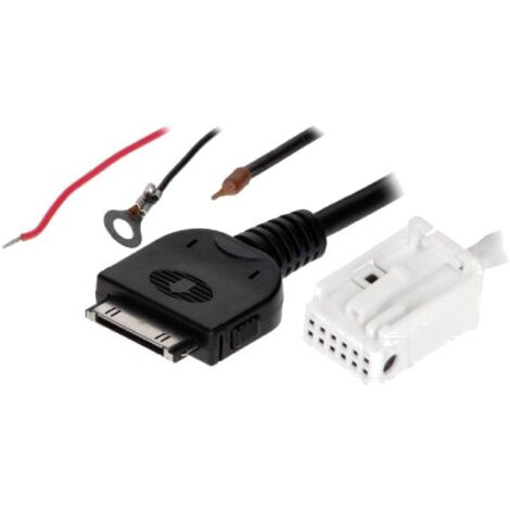 Cable Adaptateur AUX iPod compatible avec Citroen Peugeot Siemens VDO RD4