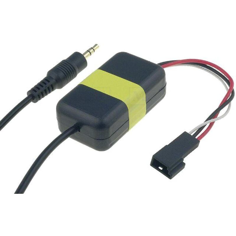 Cable Adaptateur aux Jack compatible avec bmw 3 5 7 X5 navigation usine