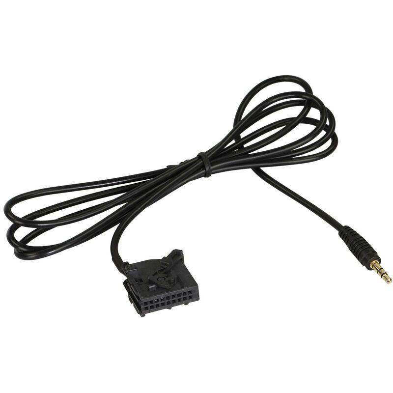 Cable Adaptateur aux Jack compatible avec Mercedes 18PIN