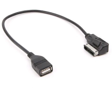 Câble adaptateur AUX Media Interface USB femelle AMI pour Mercedes