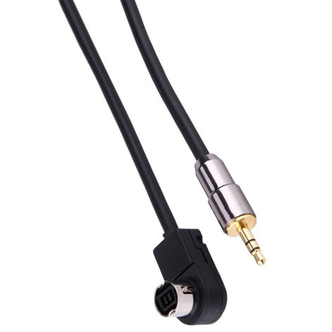 Câble Adaptateur AUX pour Autoradio JVC/Alpine Ai-Net - Connexion Audio Voiture