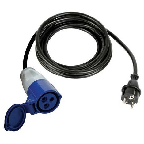 Câble Adaptateur Avec Fiche Schuko Vers Prise Cee - 3 M