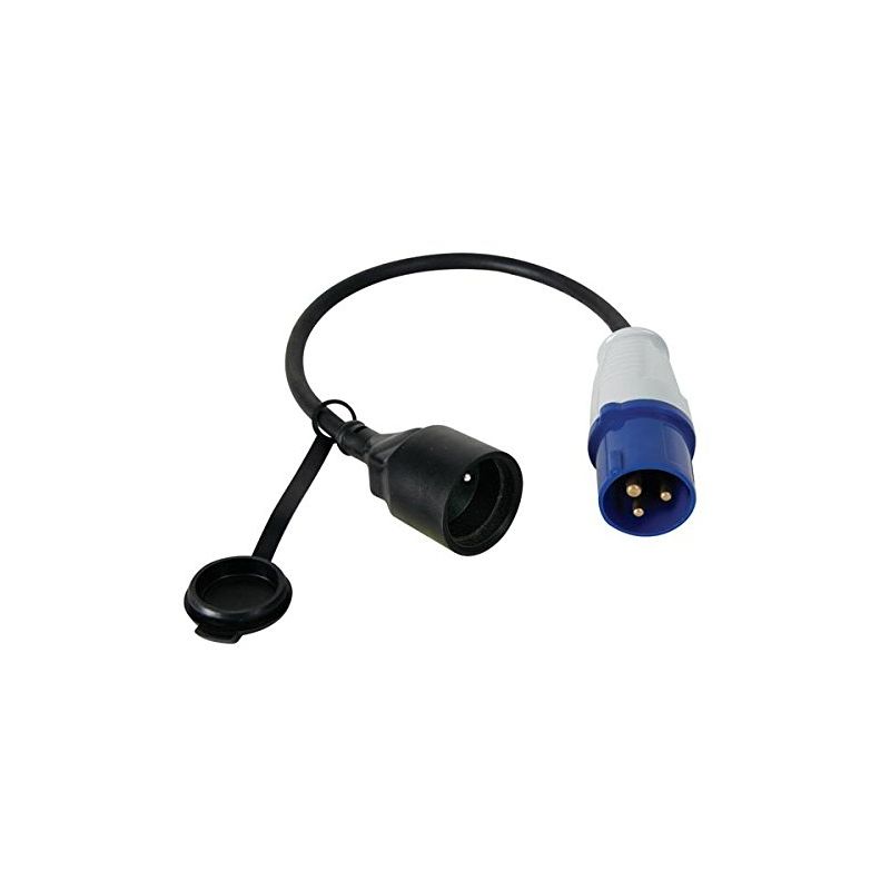 Perel - câble adaptateur avec prise mâle vers fiche cee ECEEC3M