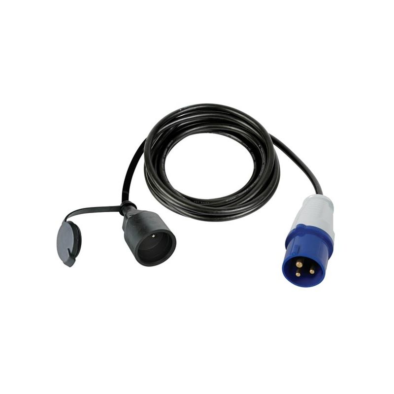 Câble adaptateur avec prise mâle vers prise cee - 3 m velleman ECEEC3M-3