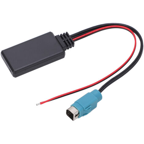 Câble adaptateur Bluetooth AUX pour autoradio Alpine CDE-W203Ri, IDA-X303, X305, X301 - Connexion audio sans fil