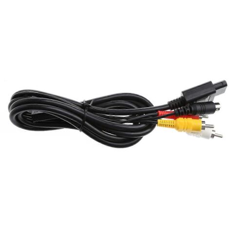 Câble adaptateur de transfert pour console NGC N64 vers TV (connecteur et fils)