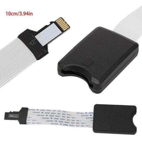 Câble adaptateur d'extension TF mâle vers SD femelle pour lecteur de cartes microSD vers SD