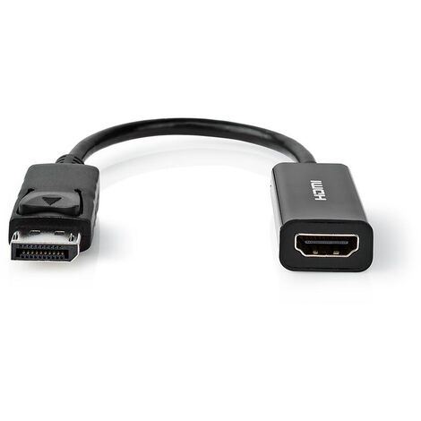 Generic Adaptateur DisplayPort vers Hdmi // 1x DisplayPort mâle vers 1x HDMI  femelle à prix pas cher