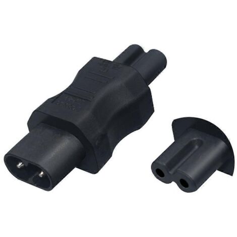 Câble adaptateur droit C7 vers C8, compatible C8 vers C13, C15 et C5 - Connexion universelle
