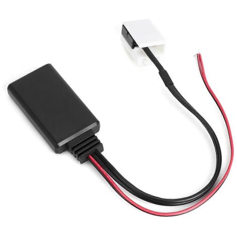 Câble adaptateur entrée AUX pour autoradio Peugeot Citroën RD4, module Bluetooth audio voiture, lecture musique sans fil, kit main-libre intégré, compatible stéréo d'origine.