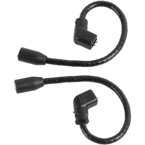 Câble adaptateur MMCX vers 2 broches 0.78mm mâle femelle pour écouteurs KZ, UE, AS12, AS16, ZSX, ZSN